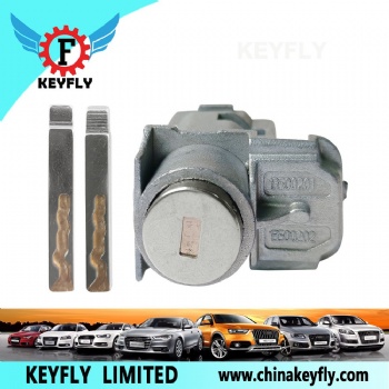 Door Lock Cylinder with 2 Key Heads for Buick Regal LaCrosse Chevrolet Cruze OEM 7012918 KEYFLY BK057M3