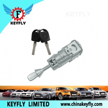 大众13款速腾 左前门锁芯带2把钥匙 OEM 107837167AG KEYFLY DZ103M3