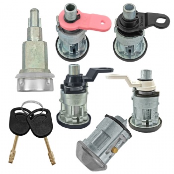  Ford Transit MK5 Door Lock and Starter Switch Set (6pcs + 2 Keys) 1994-2000 KEYFLY FT226Q8	