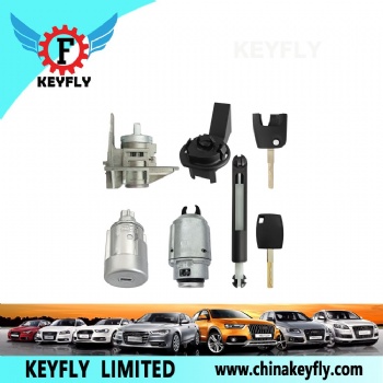 福特05-13款经典福克斯 全车锁门锁 OEM 4M5AA22050BL/BK KEYFLY FT219Q7