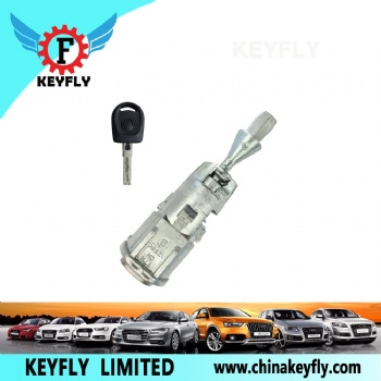 大众老速腾捷达V MK5 左门锁芯带1把钥匙 OEM 1K5800375BF KEYFLY DZ110M2