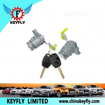 Left & Right Door Lock Cylinder with 2 Keys for CR-V