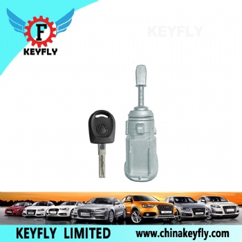 适用大众高尔夫4左门锁1把钥匙汽车锁芯配件 OE:1U0837167C 168C