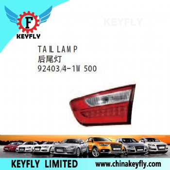 起亚锐欧2015中东版/K2 2015俄罗斯版 后尾灯 OEM 92403-1W500