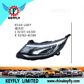 起亚锐欧2015中东版/K2 2015俄罗斯版 前大灯 OEM 92102-4X500