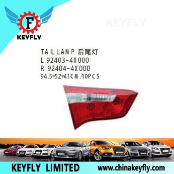 起亚锐欧12款三厢/K2俄罗斯版 后尾灯 OEM 92404-4X000