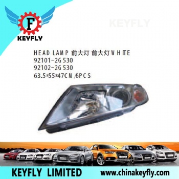 起亚OPTIMA 09款/PICANTO 09款 前大灯 WHITE OEM 92101-2G530