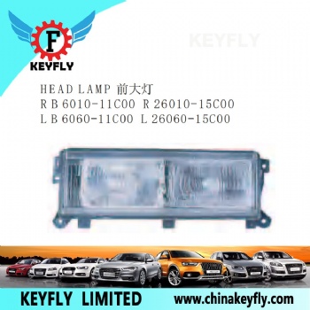 日产C22/阳光00款/颐达05款 前大灯 OEM B 6010-11C00