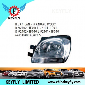 起亚狮跑2005款 前大灯 OEM 92102-1FOR