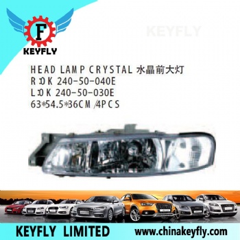 起亚SEPHIA1996-1998款/BESTA1996款 水晶前大灯 OEM OK 240-50-040E