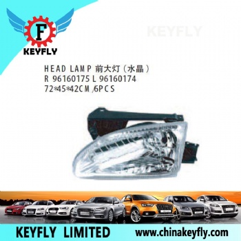 Head Lamp for Chevrolet/Daewoo Tico / Lemans 1996 / Racer 1996 OEM 96160175