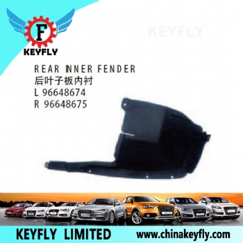 Rear Inner Fender for Chevrolet/Daewoo Aveo 2007 OEM 96648675