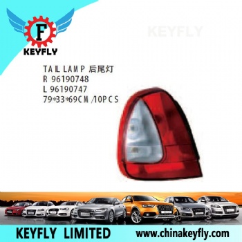 Tail Lamp for Chevrolet/Daewoo Lanos 1996-2003 / Nubira 1997-2000 OEM 96190748