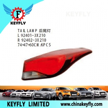 现代i10 2014款/伊兰特2014款 后尾灯 OEM 92402-3X210