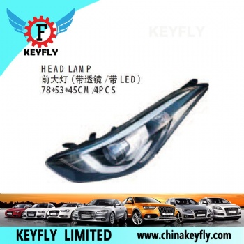 现代i10 2014款/伊兰特2014款 前大灯（带透镜 / 带 LED）