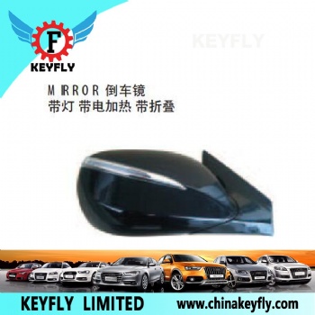 现代i30 2013款/全新胜达2013款 倒车镜 带灯 带电加热 带折叠